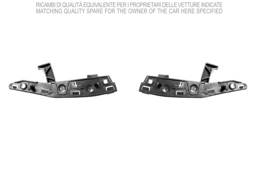 kit staffe paraurti anteriore destra sinistra citroen ds3 2009 2016 ci3241005