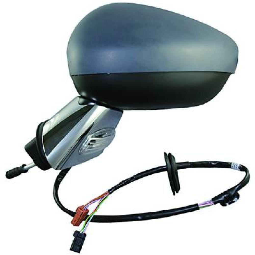 retrovisore destro elettrico con primer termico chiudibile con fanale con sonda con base cromata convesso 11 pins citroen c3 2009 2013 ci3247333