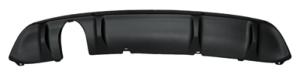 spoiler paraurti posteriore nero goffrato con fori pdc citroen ds3 2016 ci3251861