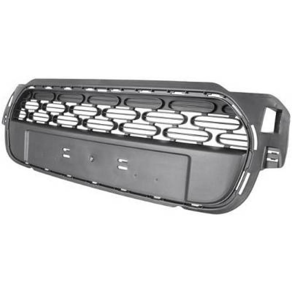 griglia paraurti anteriore centrale nera goffrata con traccec pdc citroen c3 2020 2024 ci3312120