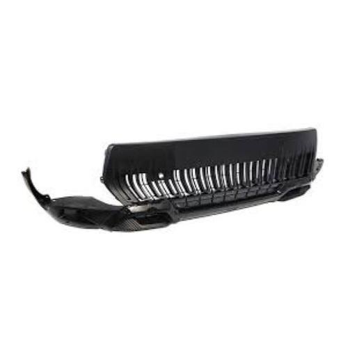 paraurti anteriore inferiore nero goffrato con sede fendi con tracce pdc con griglia centrale citroen c3 aircross 2021 2024 ci3321041