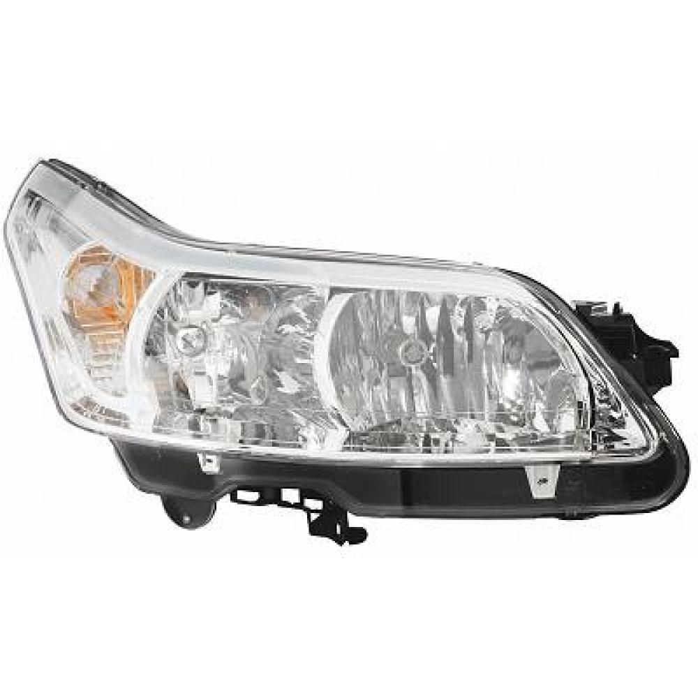 proiettore destro h1 h7 elettrico con motore con adattatore per fissaggio versione valeo citroen c4 2008 2010 ci4254903