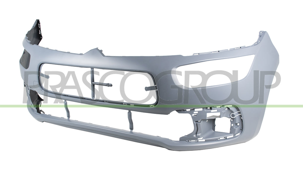 paraurti anteriore con primer con tappo copri gancio con tracce park assist citroen c4 grand picasso 2016 ci4351001