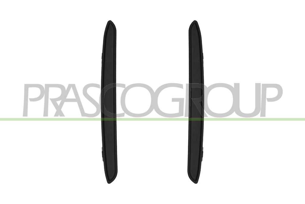 kit modanature paraurti posteriore nera goffrata destra sinistra citroen c4 2020 ci5101250