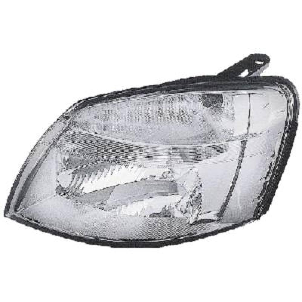 proiettore sinistro h4 elettrico con motore versione visteon citroen berlingo 2003 2008 ci9174804