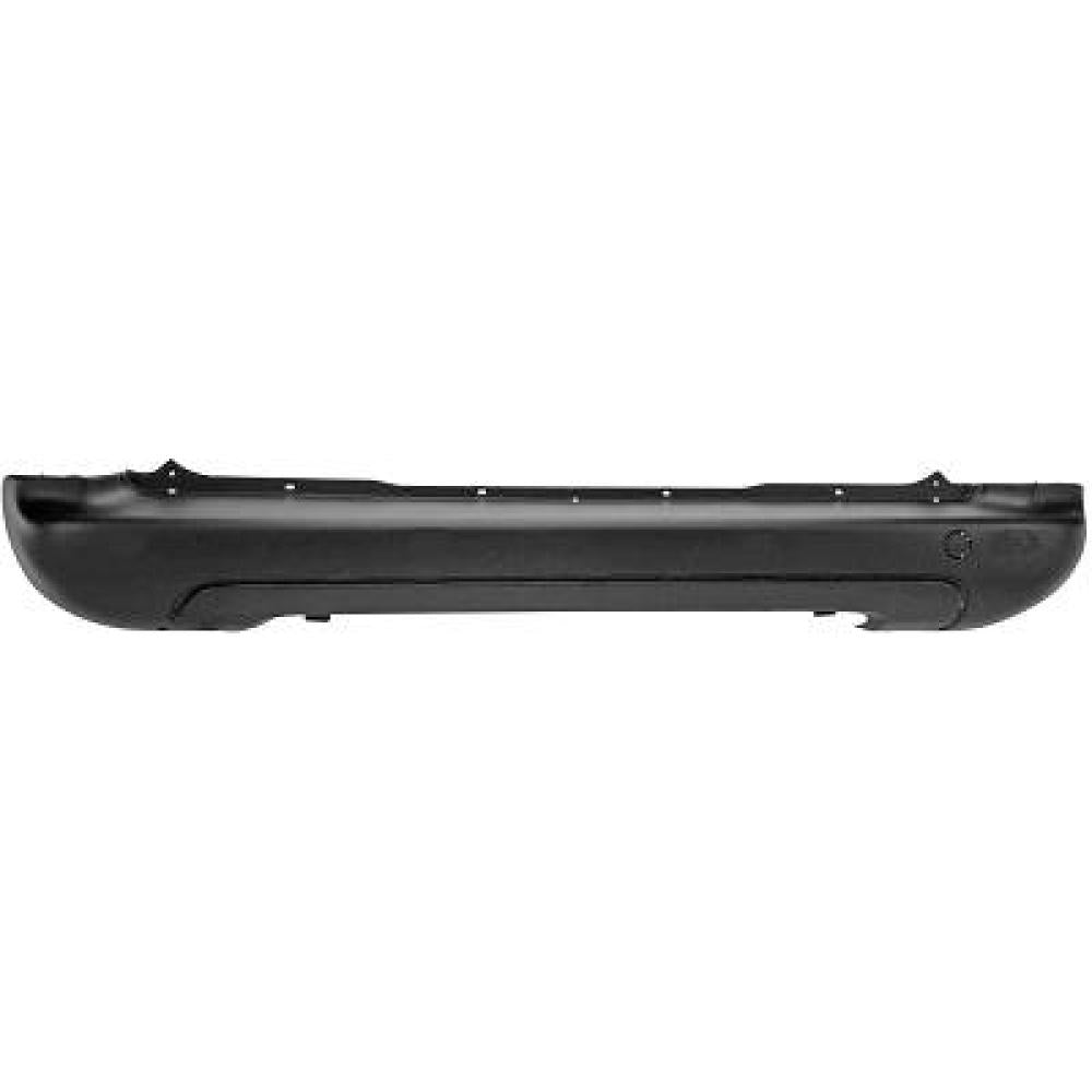 paraurti posteriore nero goffrato con tappo copri gancio con fori pdc citroen berlingo 2015 2018 ci9181061