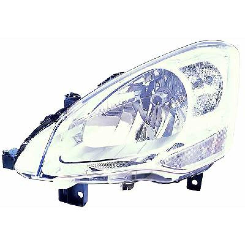 proiettore destro h4 elettrico con motore peugeot partner 2015 2018 ci9184803