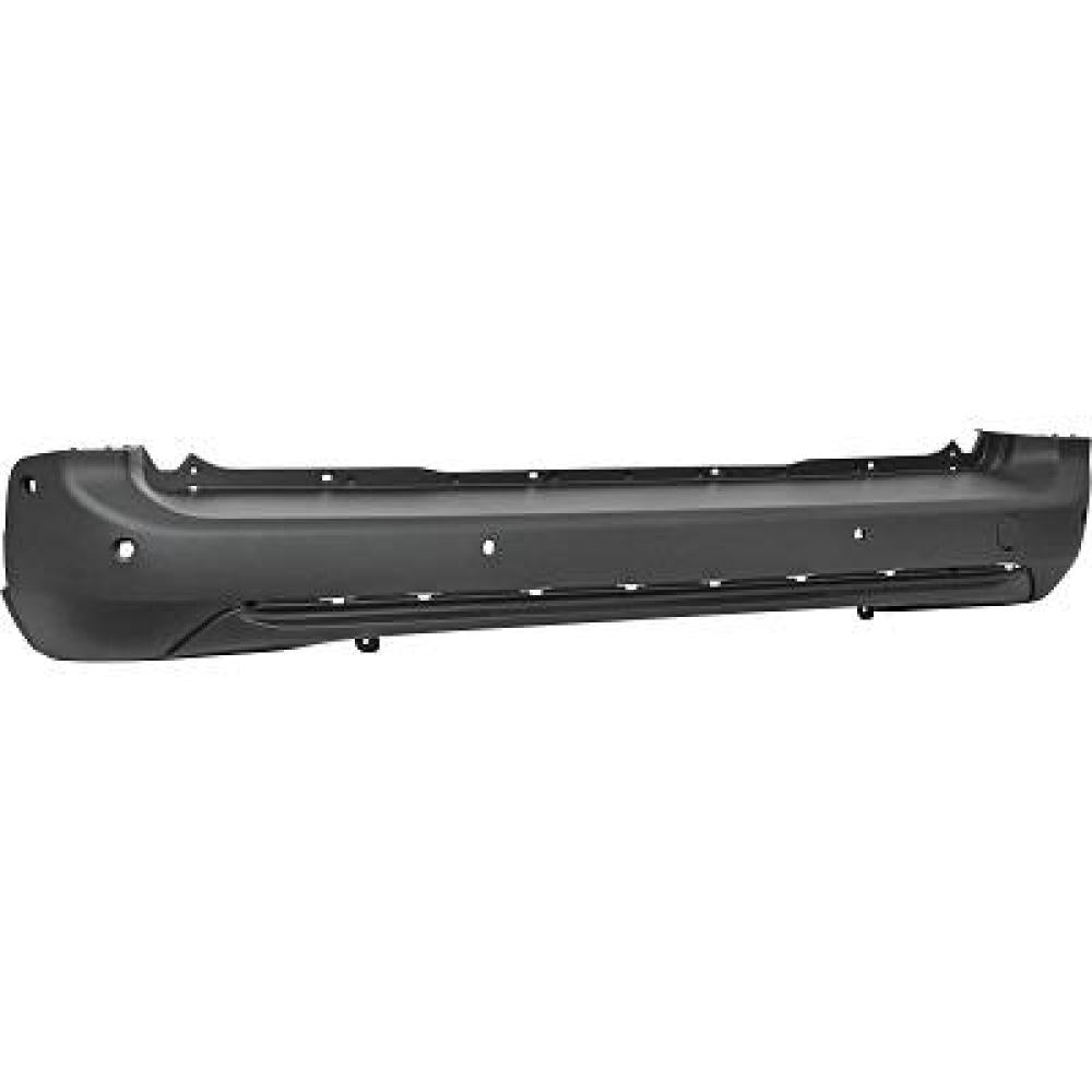 paraurti posteriore nero goffrato con fori pdc e park assist supporti opel vauxhall combo e van 2018 2024 ci9241052