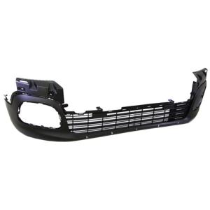 paraurti anteriore inferiore nero goffrato con tracce pdc con fori modanatura citroen berlingo multispace 2018 2024 ci9251041