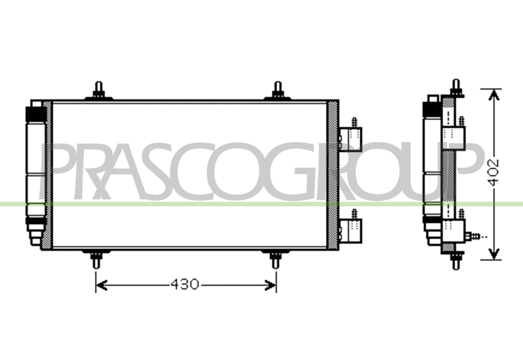 condensatore citroen jumpy 2003 2006 ci941c001