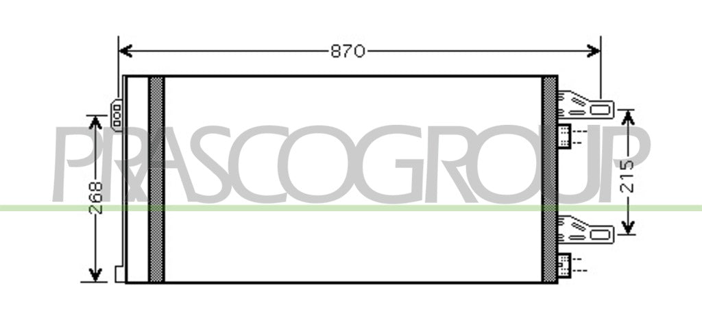 condensatore citroen jumper 2006 2014 ci954c001