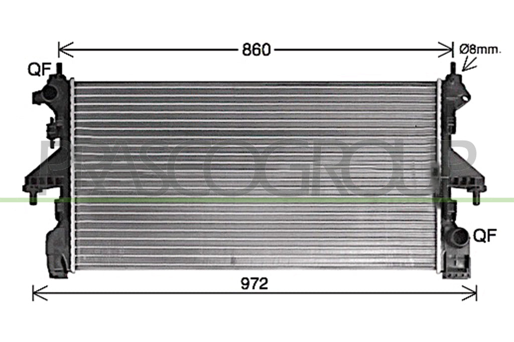 radiatore citroen jumper 2014 2023 ci956r003