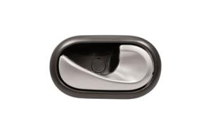 maniglia anteriore posteriore destra interna con leva cromata con mostrina nera a cavo renault megane 2002 2005 da2208621