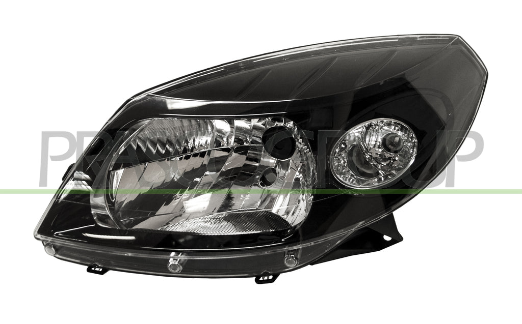 proiettore sinistro h4 elettrico senza motore nero dacia sandero stepway 2009 2012 da2224914