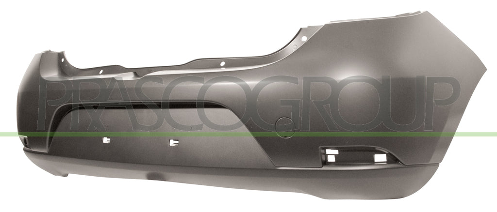 paraurti posteriore con primer con tappo copri gancio dacia sandero 2013 2016 da2241061