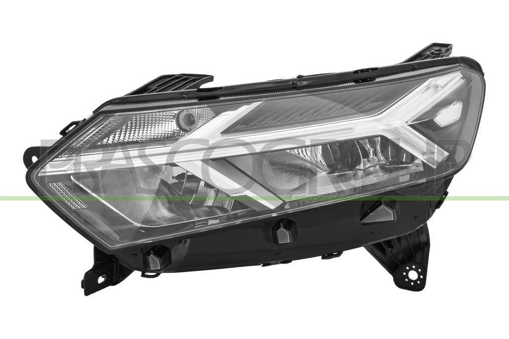 proiettore sinistro h7 elettrico con motore con luce diurna con profilo cromato led dacia sandero 2020 da2314904