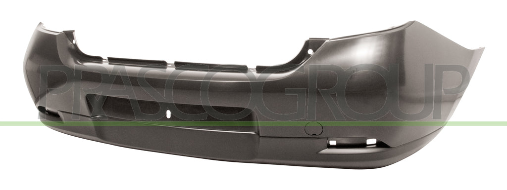 paraurti posteriore nero liscio da primerizzare con tracce pdc con tappo copri gancio traino renault symbol iii 2013 da3241051