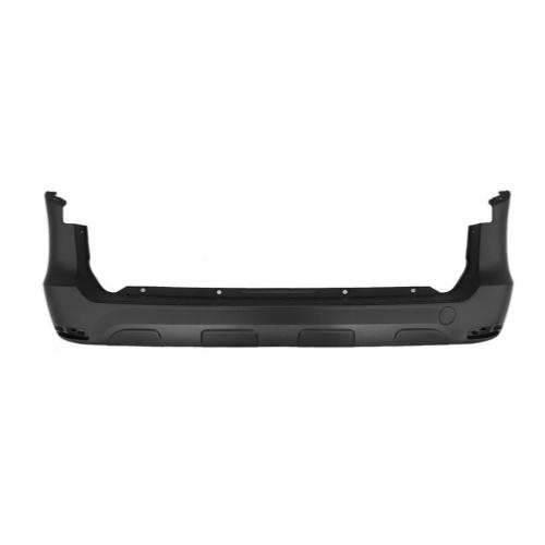 paraurti posteriore nero goffrato con tappo copri gancio con tracce pdc dacia dokker dokker van 2013 2016 da7301051