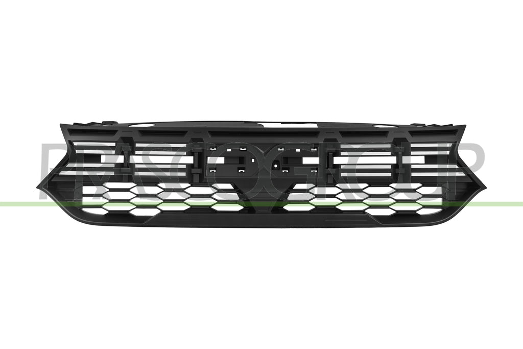 griglia radiatore nera goffrata con modanatura cromata con inserti cromati mod 01 23 dacia jogger 2021 2025 da7602011