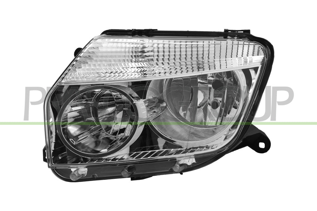 proiettore sinistro h1 h7 elettrico senza motore cromato dacia duster 2010 2013 da8204906