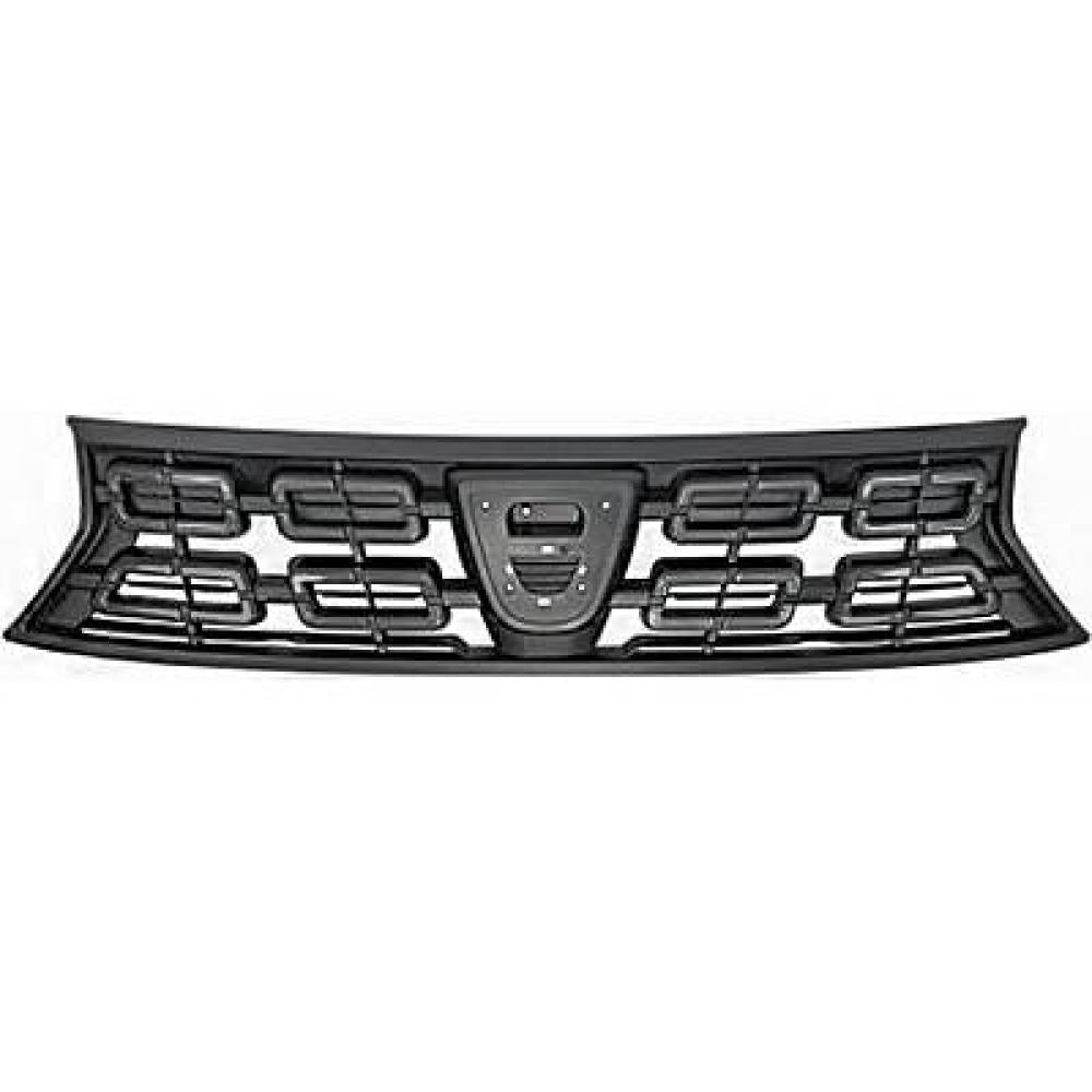 griglia radiatore nera con modanature cromate dacia duster 2018 da8242011