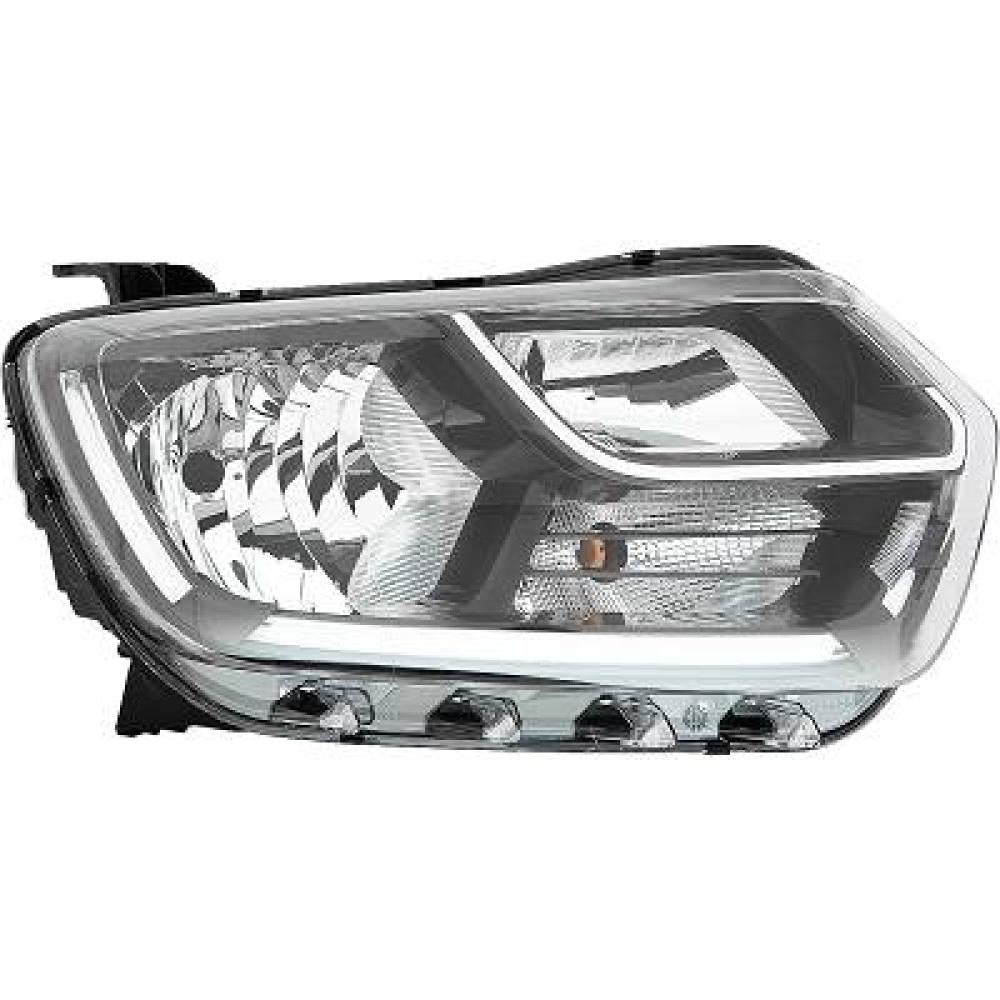 proiettore destro h1 h7 elettrico senza motore con centralina led dacia duster 2018 da8244905