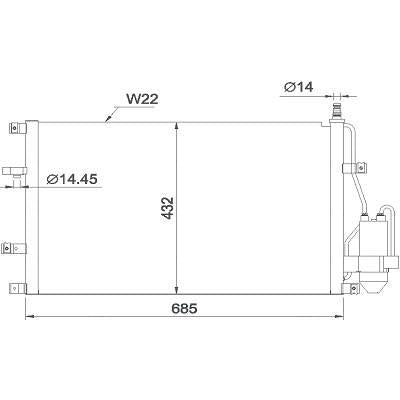Spoiler Volvo XC90 14->> - 7686061