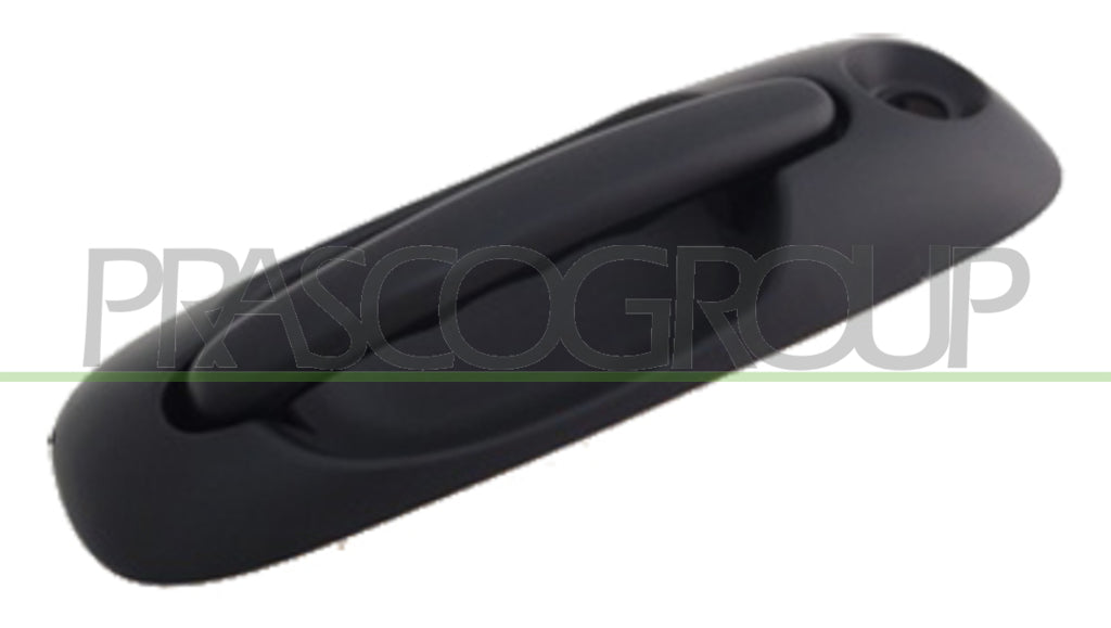 maniglia anteriore sinistra esterna nera liscia con foro nottolino chrysler dodge voyager caravan 2001 2004 dg0058008