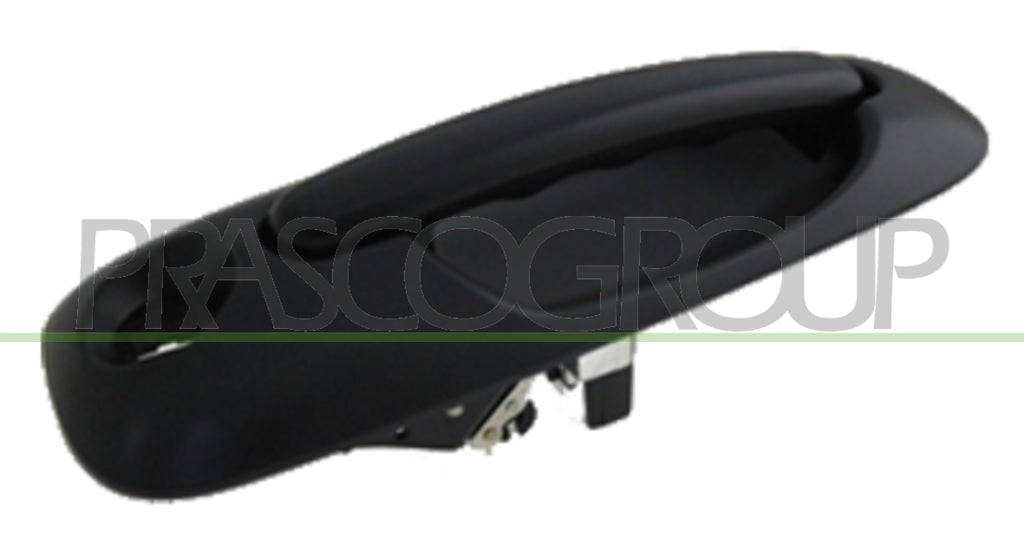 maniglia porta scorrevole sinistra esterna nera liscia con foro nottolino chrysler dodge voyager caravan 2001 2004 dg0058148