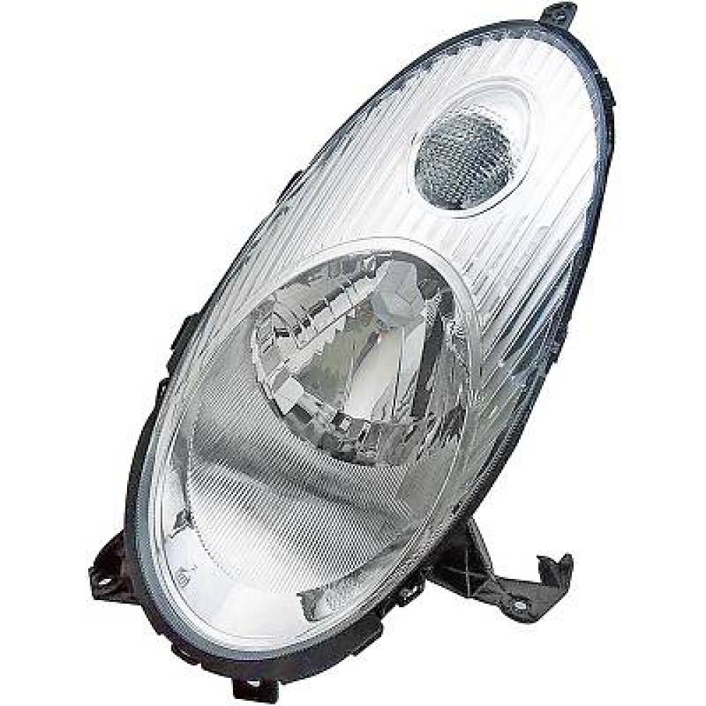 proiettore sinistro h4 elettrico senza motore nero nissan micra k12 2005 2007 ds0114814