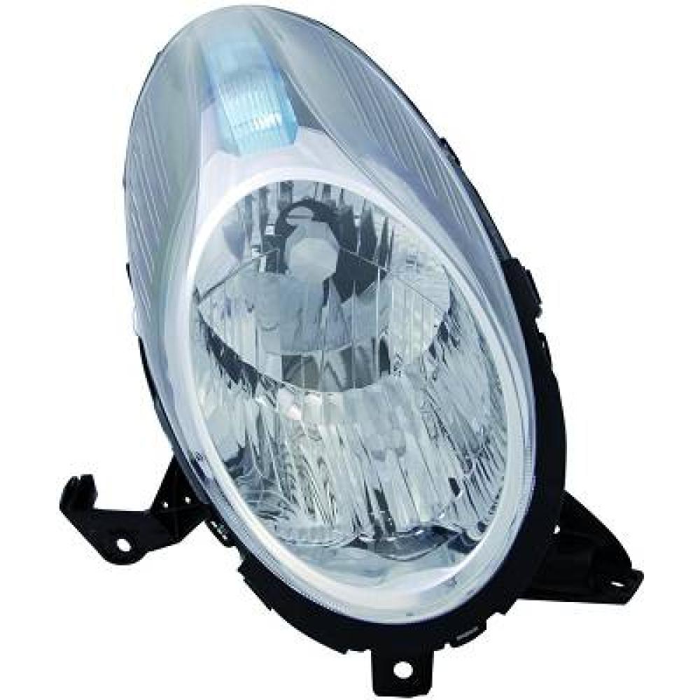 proiettore sinistro h4 elettrico con motore nissan micra k12 2007 2010 ds0134814