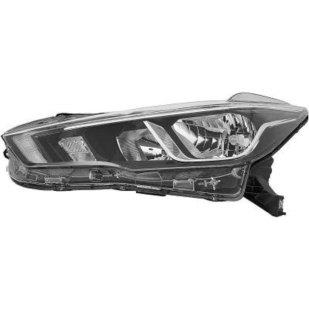 proiettore sinistro h9 h11 elettrico senza motore con luce diurna led nissan micra k14 2017 2019 ds0164904