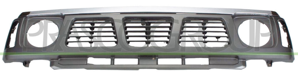 griglia radiatore grigia argento mod 08 95 nissan patrol gr y60 1988 1997 ds2702011