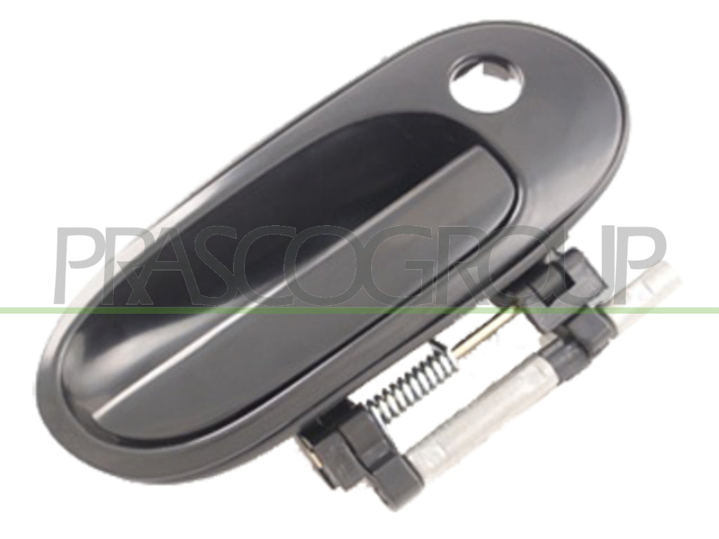maniglia anteriore destra esterna nera liscia con foro nottolino nissan almera n16 2000 2002 ds4228001