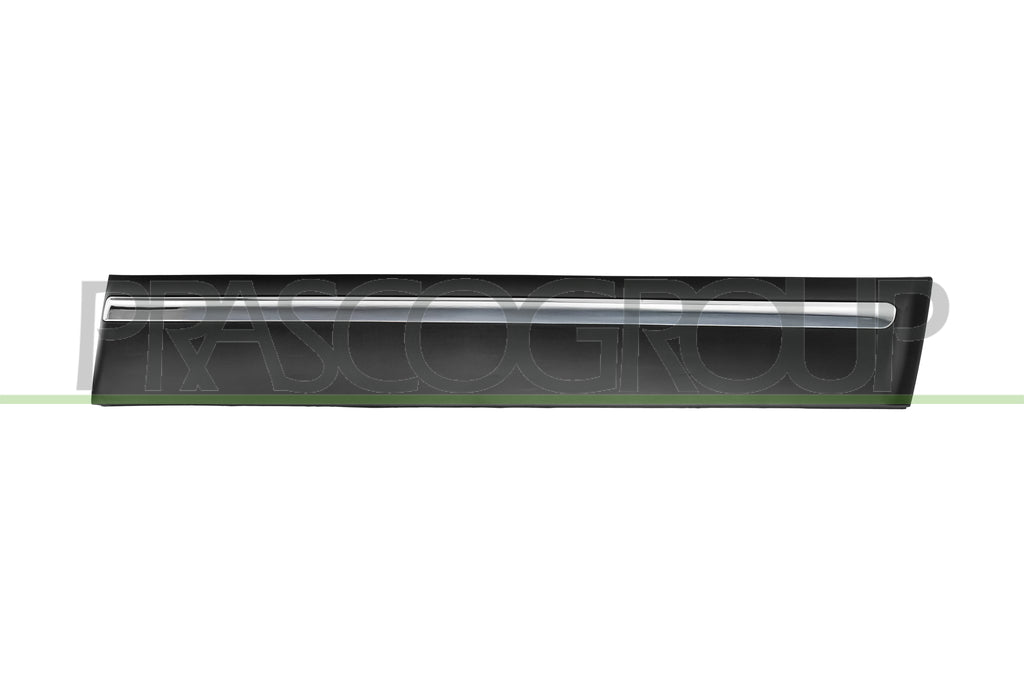 modanatura porta anteriore destra nera con profilo cromato nissan qashqai 2006 2010 ds7101413