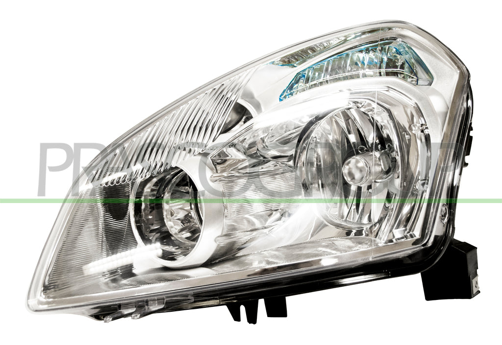 proiettore sinistro xenon d2r h7 elettrico cromato con motore nissan qashqai 2006 2010 ds7104924