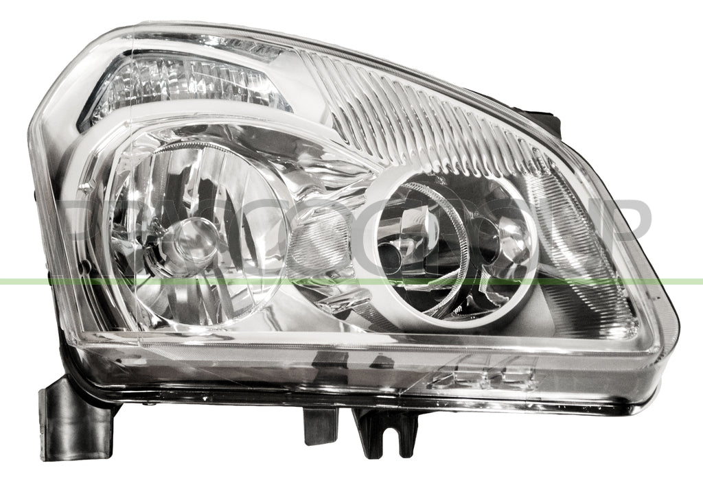 proiettore destro xenon d2r h7 elettrico senza motore cromato nissan qashqai 2006 2010 ds7104933