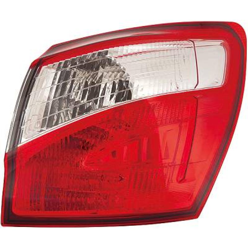 fanale posteriore destro senza portalampad led nissan qashqai 2010 2013 26550br00a