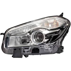 proiettore sinistro h7 h7 elettrico con motore nissan qashqai 2010 2013 ds7114914