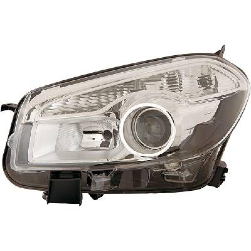 proiettore sinistro xenon d1s h7 elettrico con motore nissan qashqai 2010 2013 ds7114924
