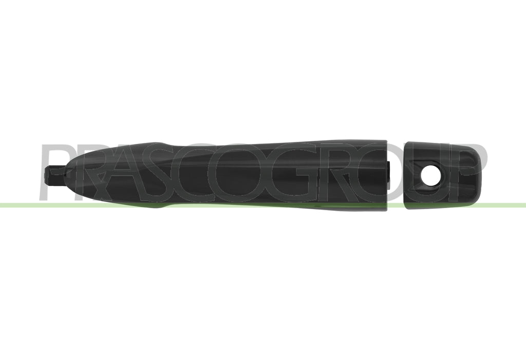 maniglia anteriore sinistra esterna nera liscia con foro nottolino nissan qashqai 2014 2017 ds7128002