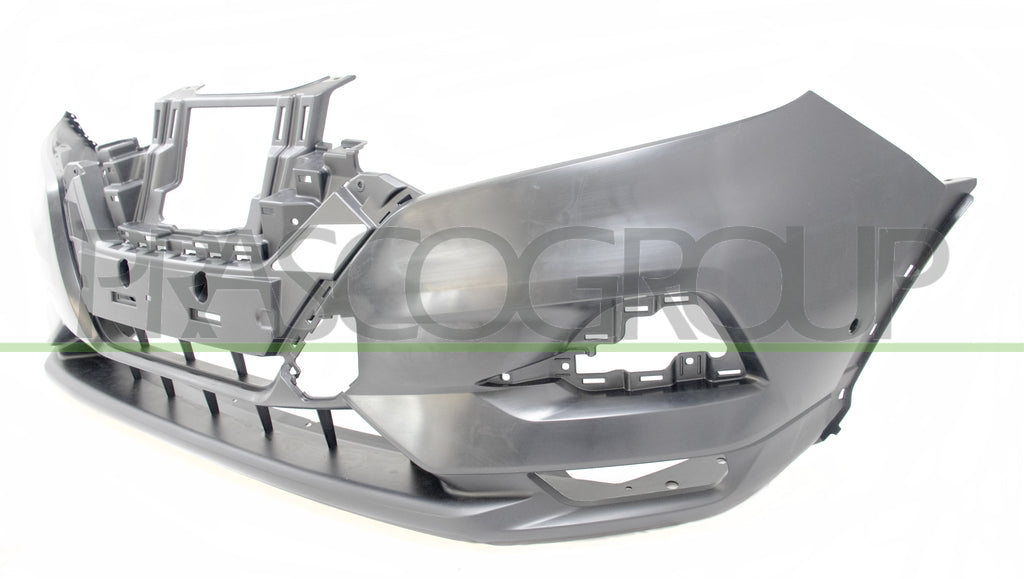 paraurti anteriore nero liscio da primerizzare con fori pdc con tracce lavafari nissan qashqai j11 2017 2021 ds7131021