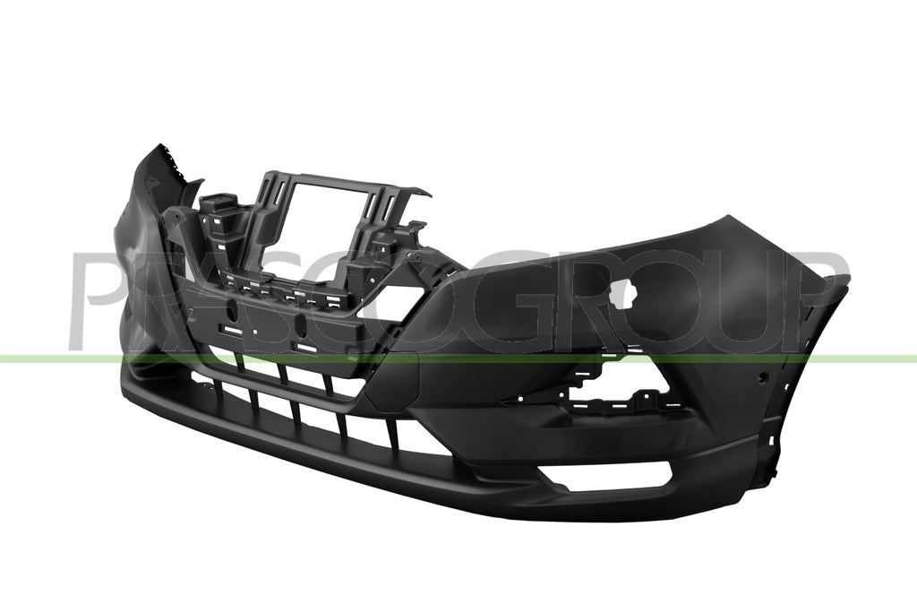 paraurti anteriore nero liscio da primerizzare con fori lavafari con fori pdc nissan qashqai j11 2017 2021 ds7131031