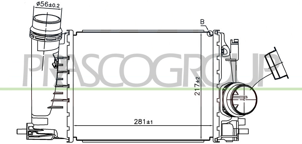 intercooler nissan qashqai j11 2017 2021 ds713n001