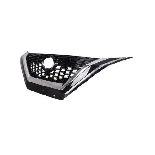 griglia radiatore nera lucida con modanatura cromata nissan qashqai j12 2021 ds7142001