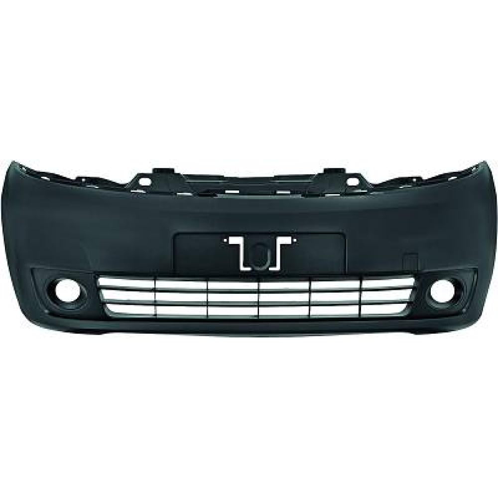paraurti anteriore nero goffrato con sede fendi con tappo copri gancio nissan nv 200 evalia 2009 ds7161011
