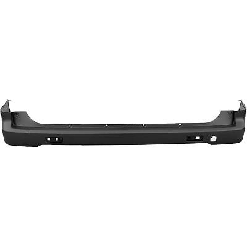 paraurti posteriore nero goffrato mod 2 porte battenti nissan nv 200 evalia 2009 ds7161051
