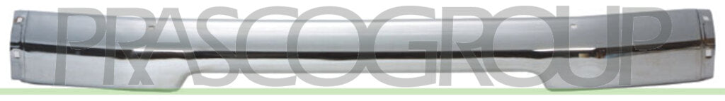 paraurti anteriore centrale cromato con fori nissan navara king cab 1997 2001 ds8101002