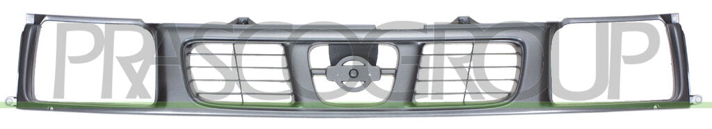 griglia radiatore grigia argento nissan navara king cab 1997 2001 ds8102011