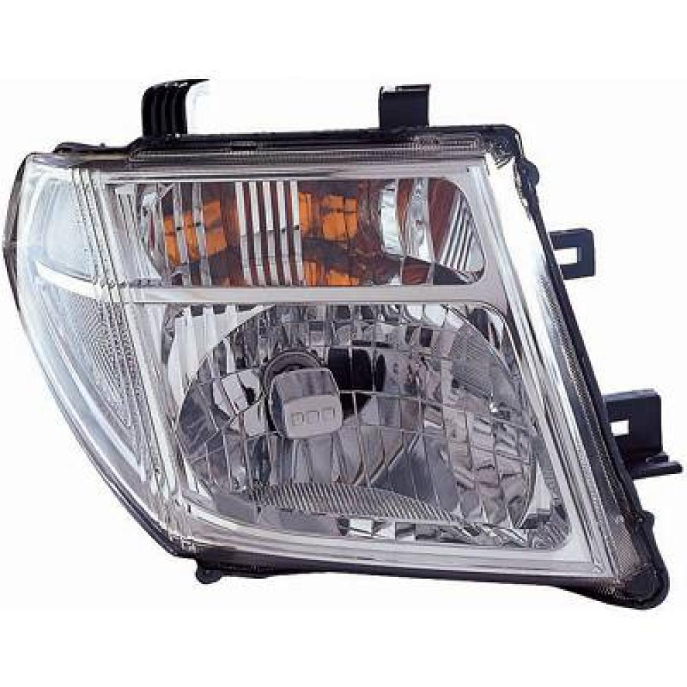 proiettore destro h4 elettrico con motore mod pathfinder 05 07 nissan navara pathfinder d40 2005 2010 ds8144803